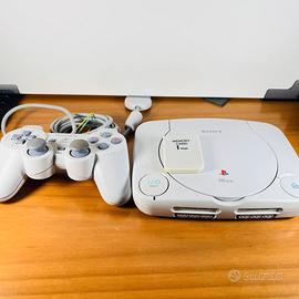 Console Sony PsOne Sony con Cavi e Controller