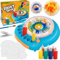 macchina per dipingere spin art per bambini