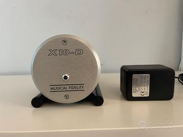 Musical Fidelity X10-D valvole nuove