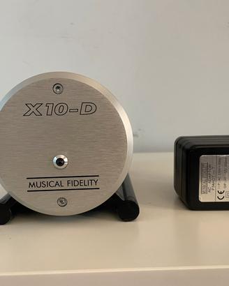 Musical Fidelity X10-D valvole nuove