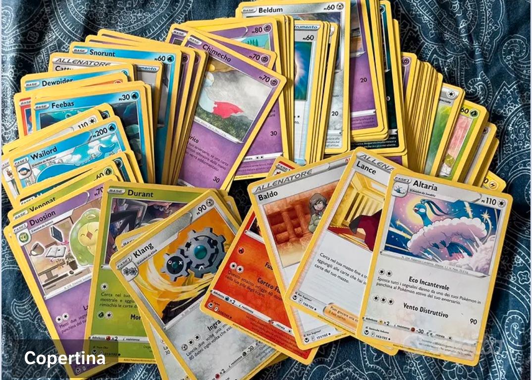 Album carte pokemon tempesta argentata