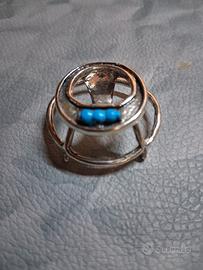 Miniatura girello in argento 