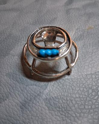 Miniatura girello in argento 