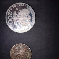 2 Monete RARE ZOLTCHY in ARGENTO