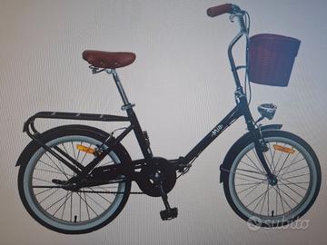 BICI PIEGHEVOLE MIA UNIEURO 20" NUOVA MAI USATA