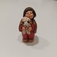 Pastore rosso presepe Thun fuori produzione