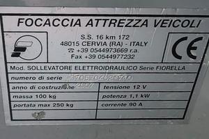 Rampa pieghevole per auto