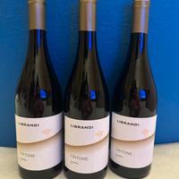3 bottiglie di vino bianco Librandi Critone