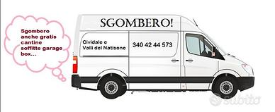 Sgombero locali box cantine garage soffitte