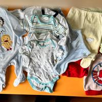 Lotto abbigliamento bambino 1 mese autunno inverno