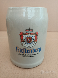 Boccale birra in ceramica Furstenberg