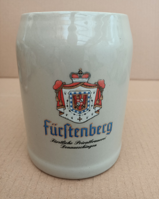 Boccale birra in ceramica Furstenberg