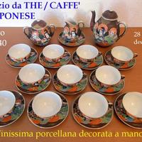 SERVIZIO GIAPPONESE da THE CAFFE' FINE PORCELLANA