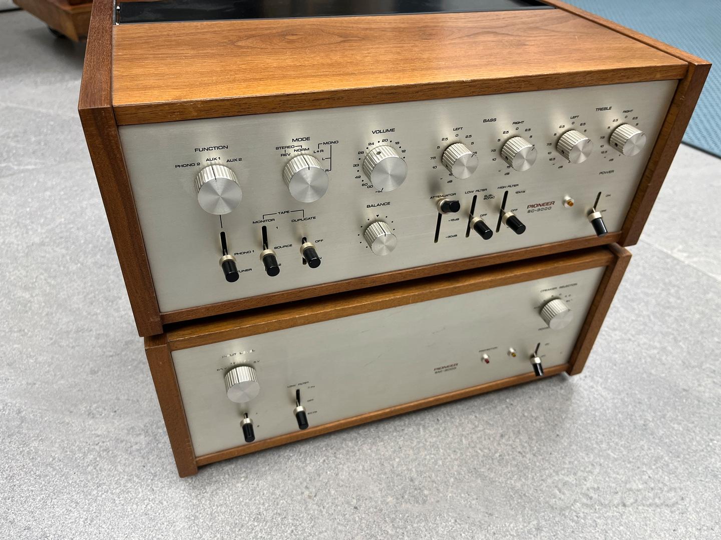Pioneer SM-3000&pioneer SC-3000オーディオアンプ