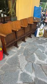 4 sedie poltrone cinema