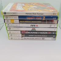 Lotto 8 giochi per XBOX 360 usati