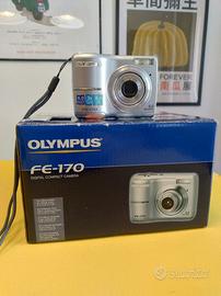 Olympus FE-170 6MP Digicam Sensore CCD + scheda XD