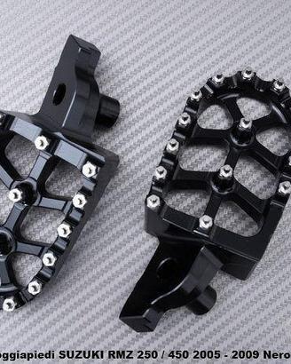Poggiapiedi SUZUKI RMZ 250 / 450 2005 - 2009 Nero