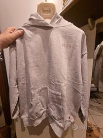 Felpa grigia Levis 14 anni