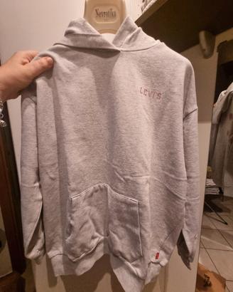 Felpa grigia Levis 14 anni