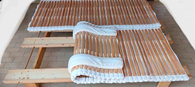 Rete letto matrimoniale naturale (Trattabile)