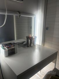 SCRIVANIA TRUCCO+SPECCHIO