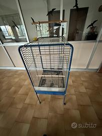 Gabbia per pappagalli grandi