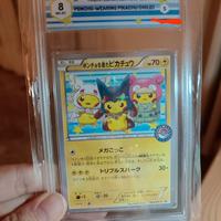 Pokemon Poncho Pikachu Graad 8