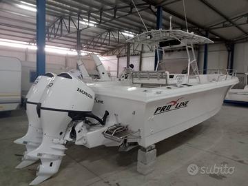 Proline 25 coppia honda 150 permuta auto o barche