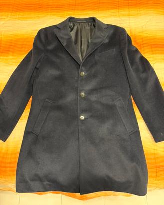 Cappotto blu uomo taglia 52