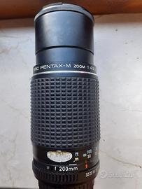 Pentax ASAHI smc ZOOM 80/200mm f/4.5 
Obiettivo or