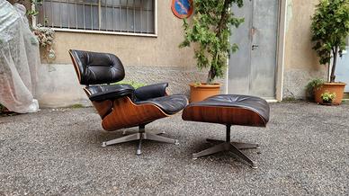 icf poltrona Eames con poggiapiedi 
