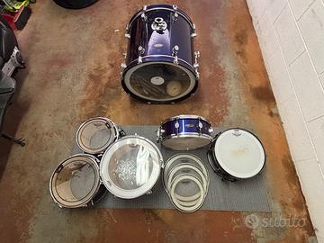 Batteria completa + Meccaniche + Piatti + Extra