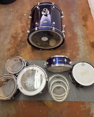 Batteria completa + Meccaniche + Piatti + Extra