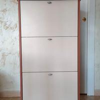 Scarpiera a tre ante