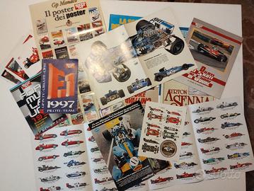 Lotto memorabilia Formula Uno rarità 