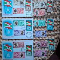 fdc e francobolli indipendenza Burundi 1962