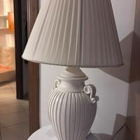 Lume in ceramica da tavolino