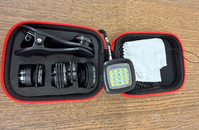 6 Lenti per telefono + flash