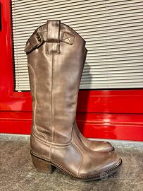 Stivali texani donna pelle 38 nuovi Janet e Janet