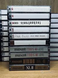 Cassette audio Sony e Maxell
