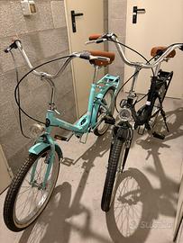 Due  biciclette pieghevoli