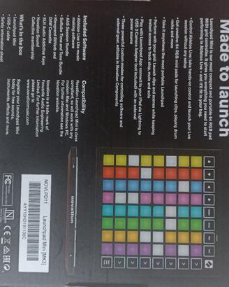 Novation mini launchpad