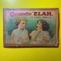 Targa pubblicitaria CARAMELLE ELAH originale