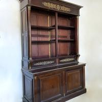 Libreria antica - XVIII secolo - noce e bronzo