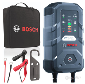Bosch C70 Caricabatterie per Auto, 12 V - 24 V / 1