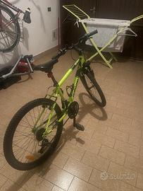 Bicicletta B-Twin RockRider 24" Giallo Fluo