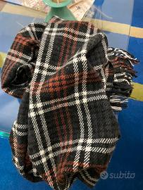 Sciarpa uomo misto lana fantasia quadri
