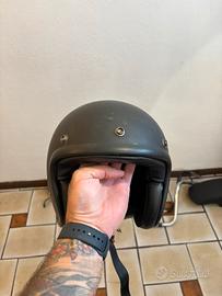 Casco DMD Vintage Nero Opaco – Taglia M