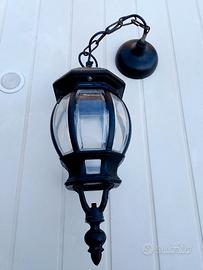 Lampione e due applique